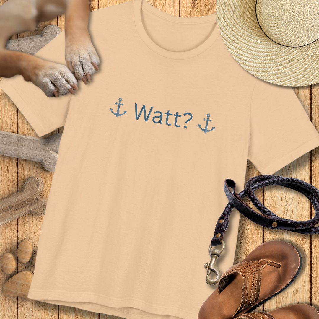 Watt mutt datt mutt - Vorne & Hinten - T-Shirt Unisex Modern Fit Premium Qualität