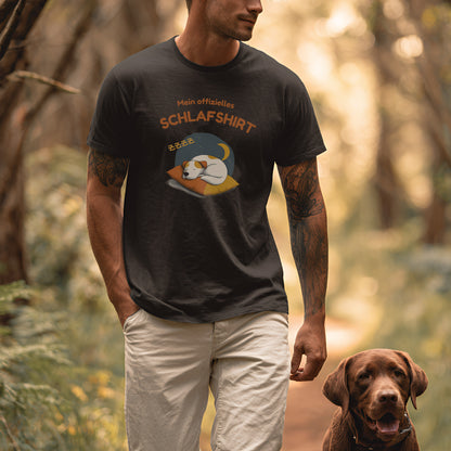 Mein offizielles Schlafshirt - T-Shirt Unisex Modern Fit - Weich & Leicht
