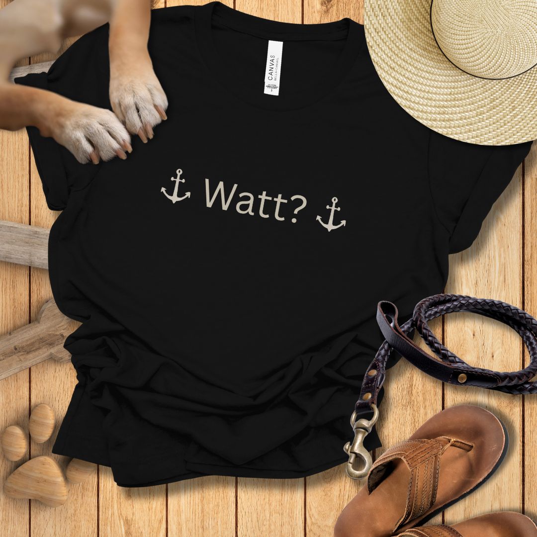 Watt mutt datt mutt - Beidseitig bedrucktes T-Shirt Unisex Slim Fit
