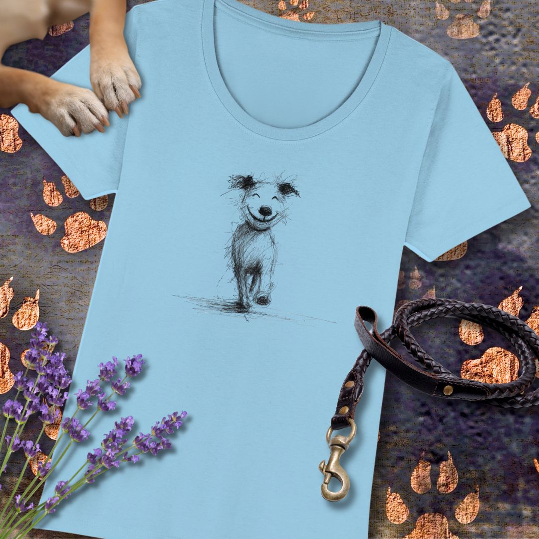 Happiness - Premium Damen T-Shirt - Slim Fit