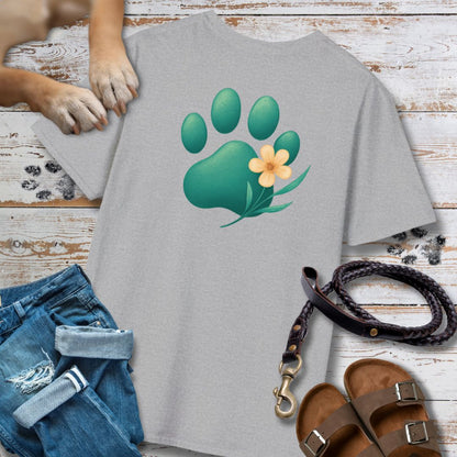 T-Shirt des Monats März "Frühlingspfote" - T-Shirt Unisex Classic Fit - Bequemer Klassiker