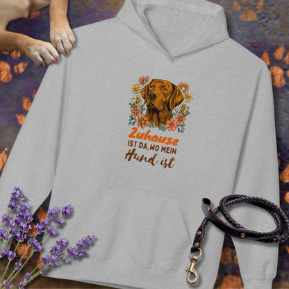 Zuhause ist da wo mein Hund ist - Red Fox Labrador - Unisex Modern Fit Hoodie
