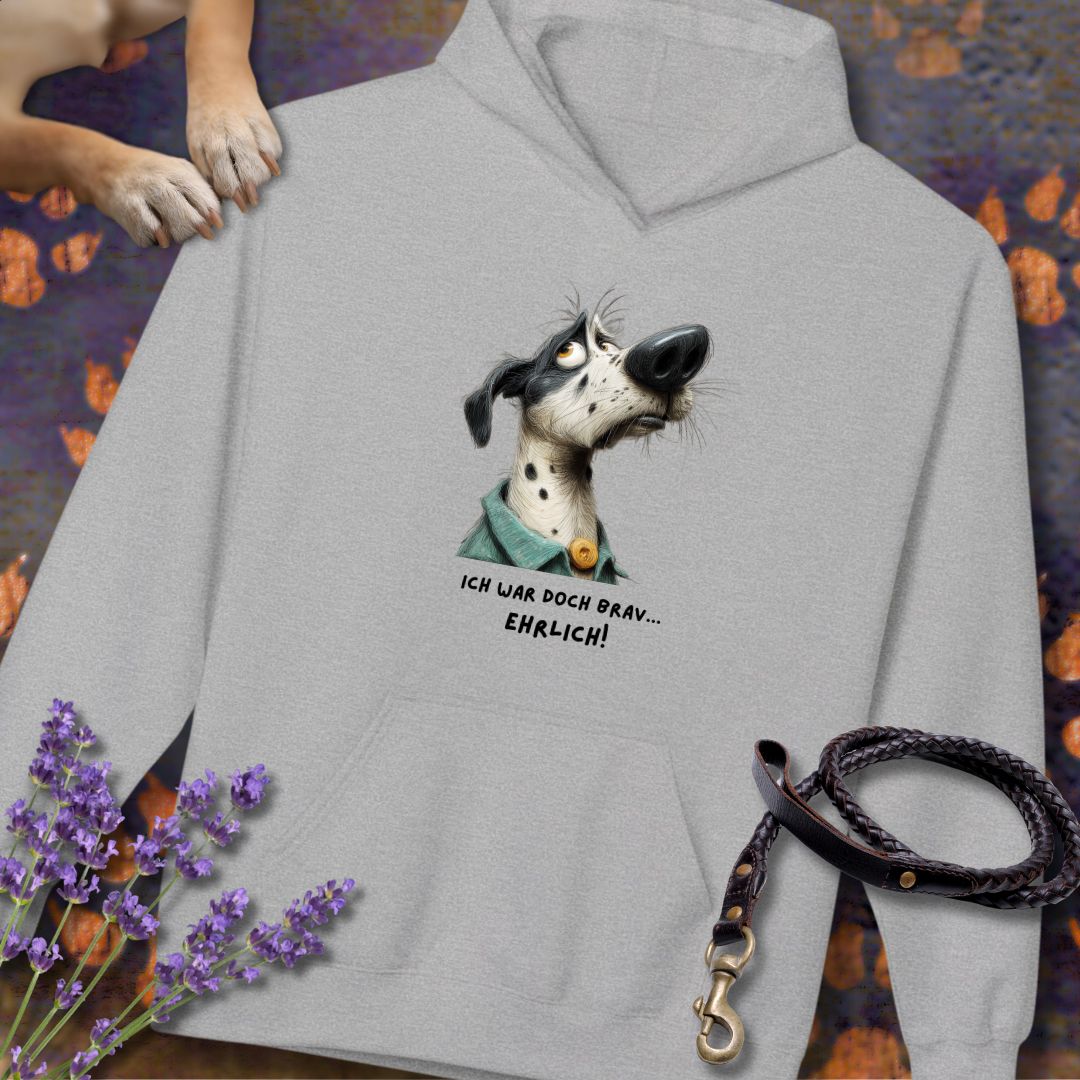 Ich war doch brav - Unisex Modern Fit Hoodie