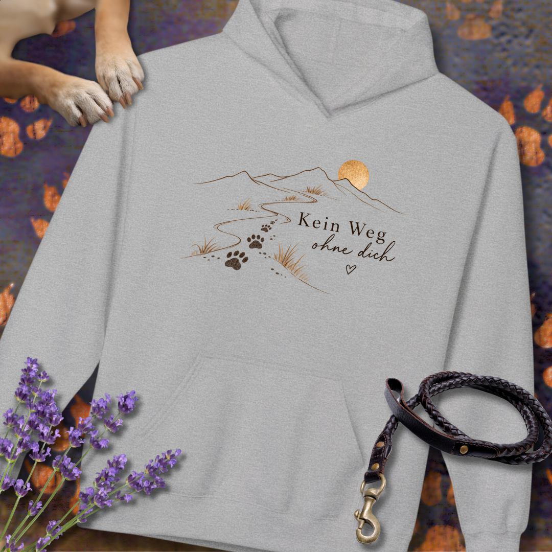 Kein Weg ohne dich - Unisex Modern Fit Hoodie