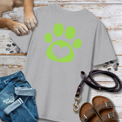 Love in Lime - Vorne & Hinten - T-Shirt Unisex Classic Fit Standard Qualität