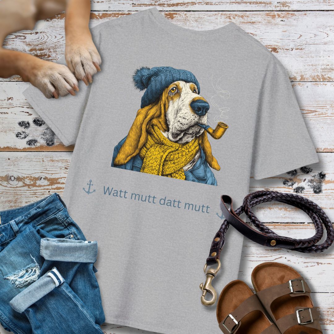 Watt mutt datt mutt - Vorne & Hinten - T-Shirt Unisex Classic Fit - Bequemer Klassiker