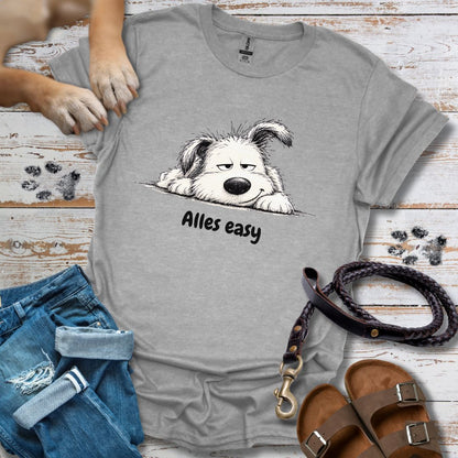 T-Shirt des Monats Juli - Alles easy - Classic Fit - Bequemer Klassiker
