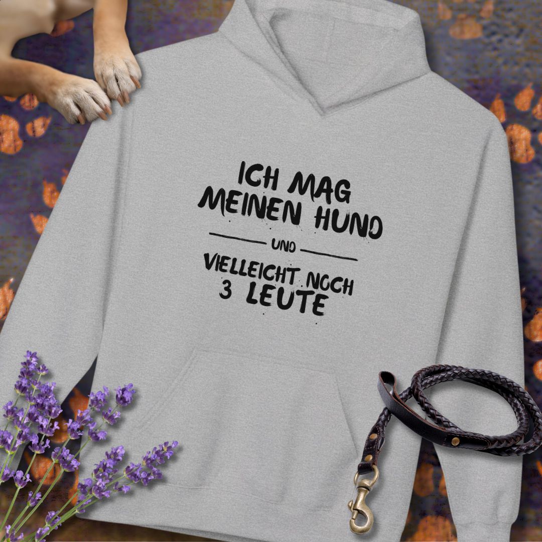 Ich mag meinen Hund - Unisex Modern Fit Hoodie