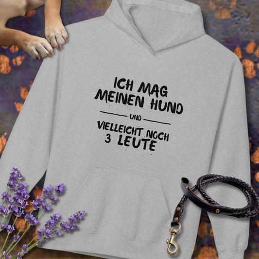 Ich mag meinen Hund - Unisex Modern Fit Hoodie