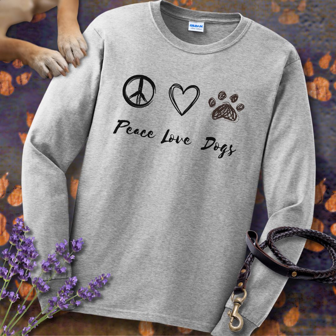 Peace Love Dogs - Unisex Longsleeve Classic Fit