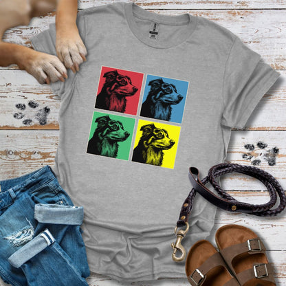 Pop Art Australian Shepherd - T-Shirt Unisex Classic Fit - Bequemer Klassiker