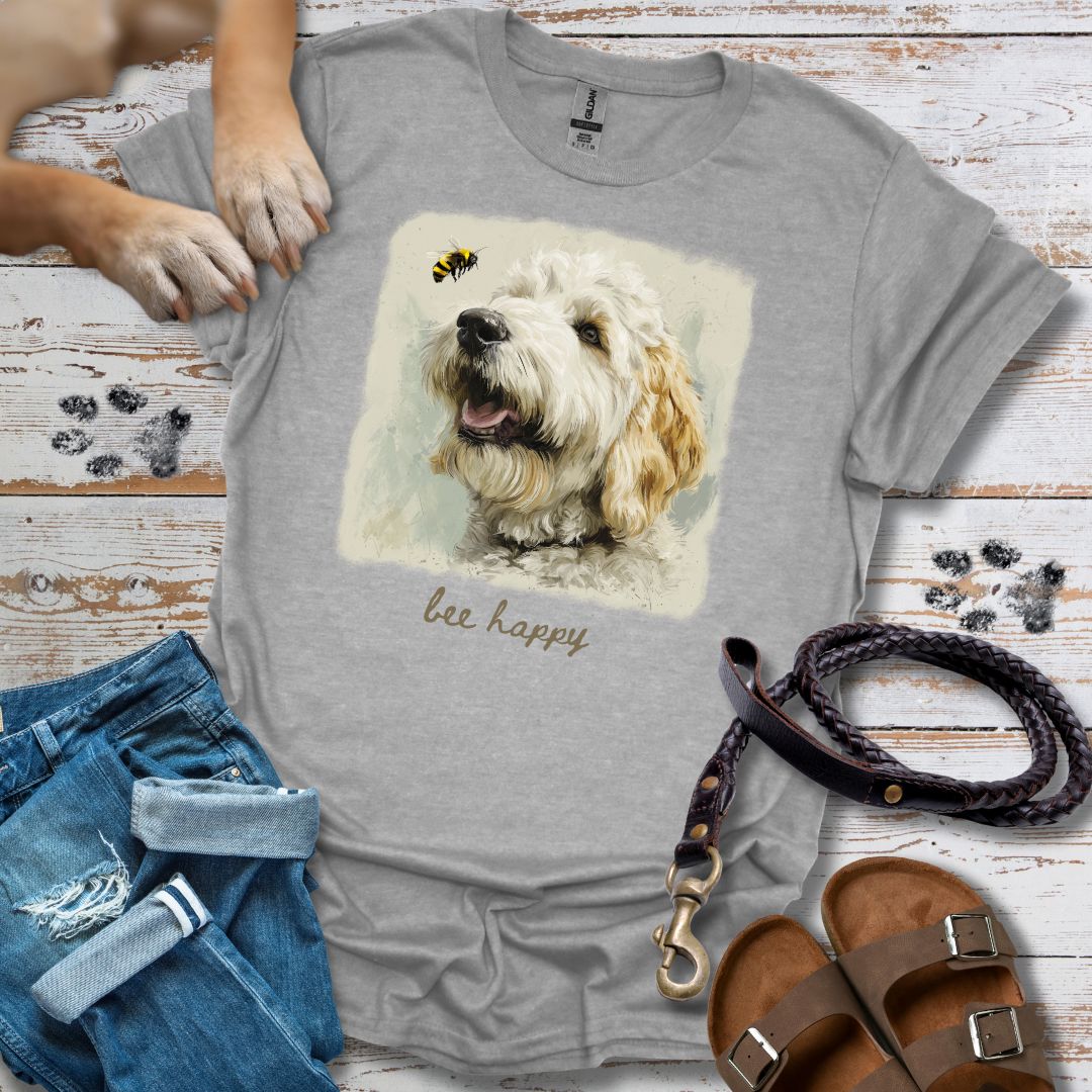 Bee Happy 2 - T-Shirt Unisex Relaxed Fit