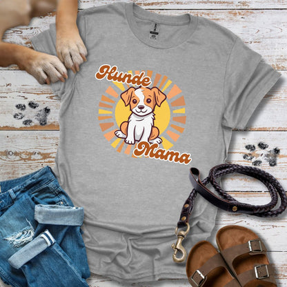 Hunde Mama - T-Shirt Damen Relaxed Fit