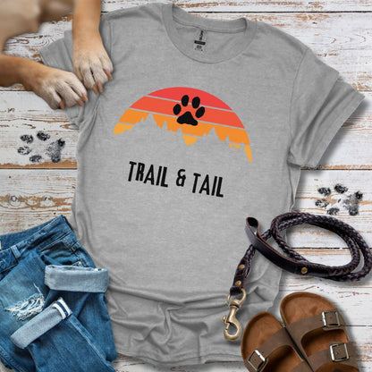 Trail & Tail T-Shirt Unisex Classic Fit - Bequemer Klassiker