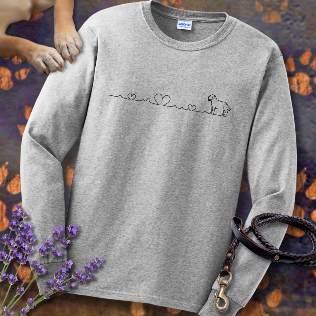Herzlinie - Unisex Longsleeve Classic Fit