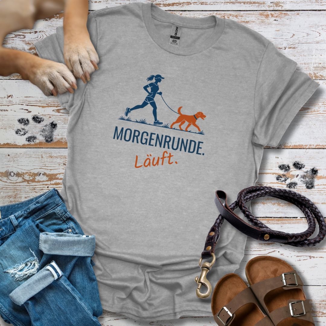 Morgenrunde Frau - T-Shirt Classic Fit - Bequemer Klassiker