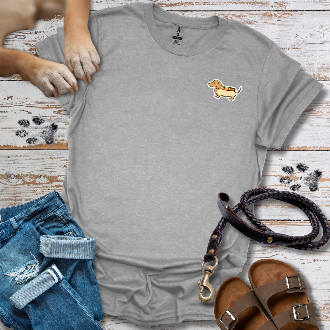 Hot Dog Dackel - T-Shirt Unisex Relaxed Fit