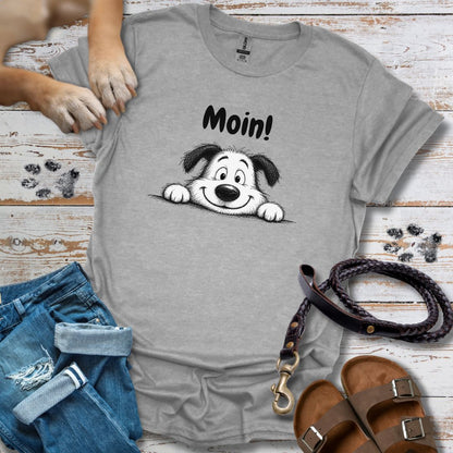 Moin! - T-Shirt Classic Fit - Bequemer Klassiker