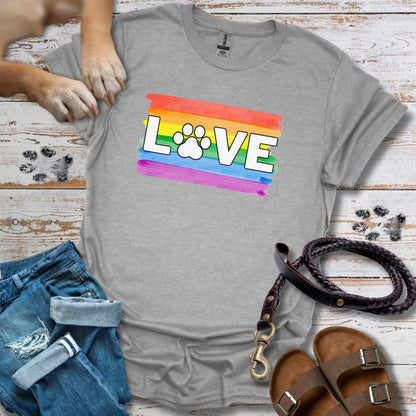 Pride Pfote - T-Shirt Unisex Classic Fit - Bequemer Klassiker