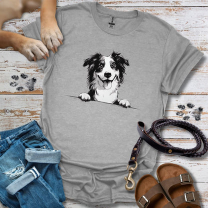 Australian Shepherd Grafikshirt - T-Shirt Unisex Classic Fit - Bequemer Klassiker