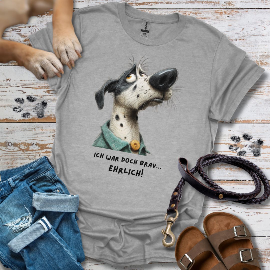 Ich war doch brav- T-Shirt Unisex Relaxed Fit