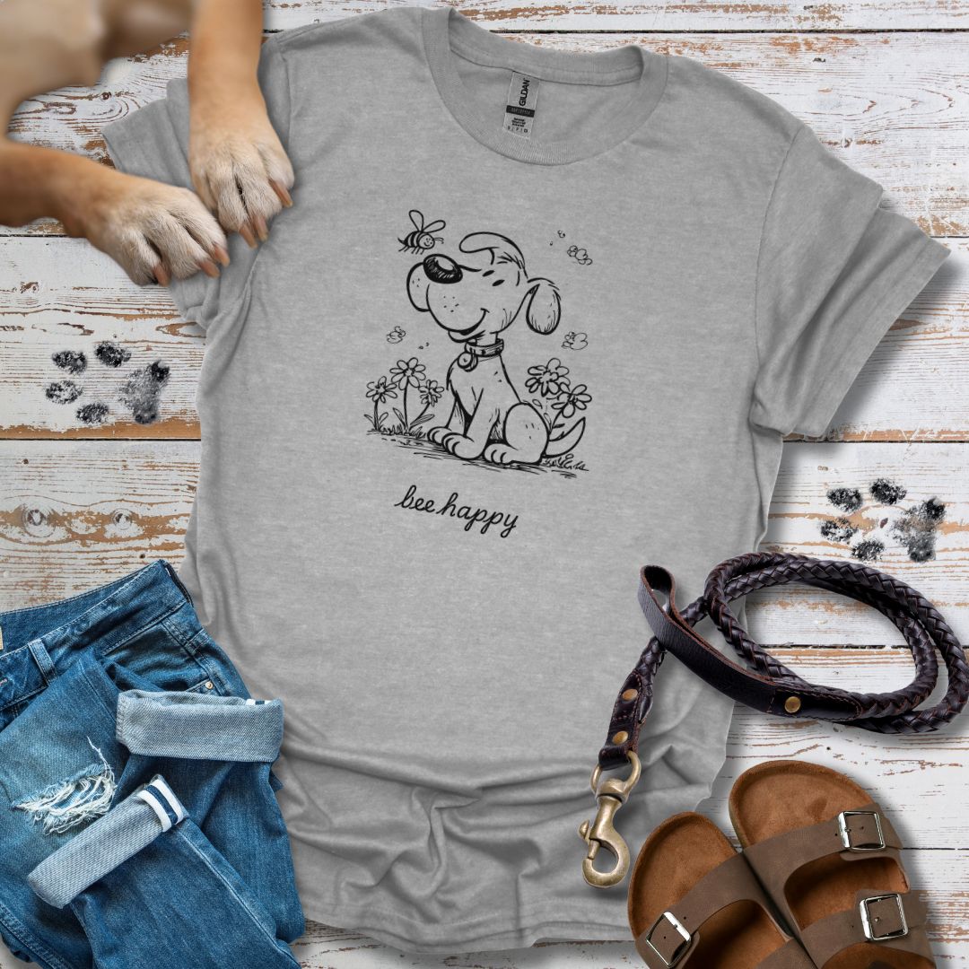 Bee Happy - T-Shirt Damen Relaxed Fit