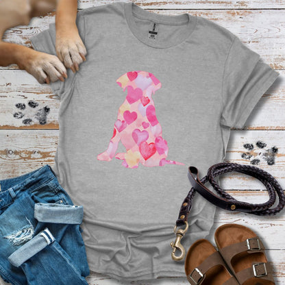 Labrador Love - T-Shirt Unisex Classic Fit - Bequemer Klassiker