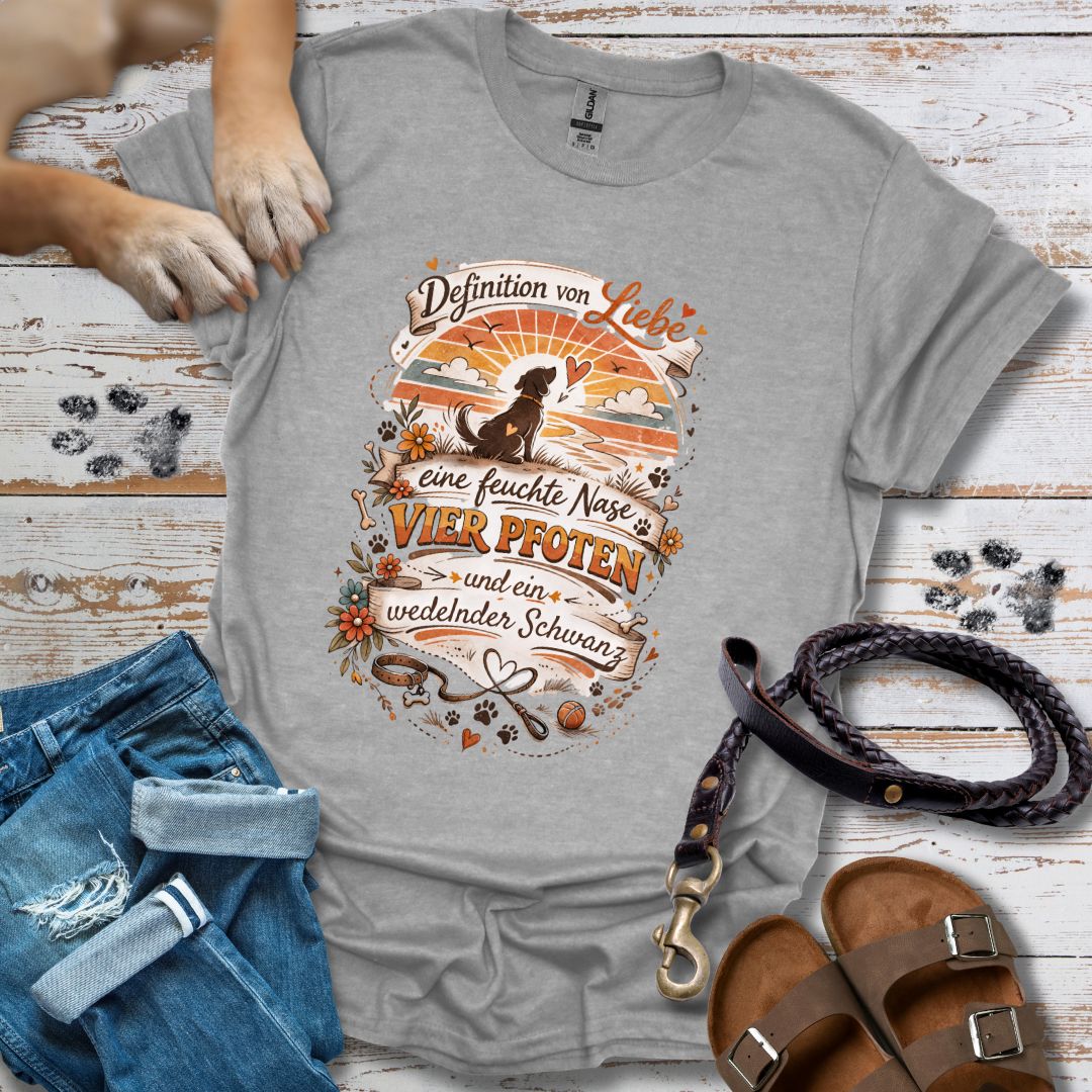 Definition von Liebe - T-Shirt Unisex Classic Fit - Bequemer Klassiker
