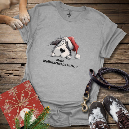 T-Shirt des Monats Dezember "Mein Weihnachtsgast Nr. 1" - T-Shirt Unisex Classic Fit - Bequemer Klassiker