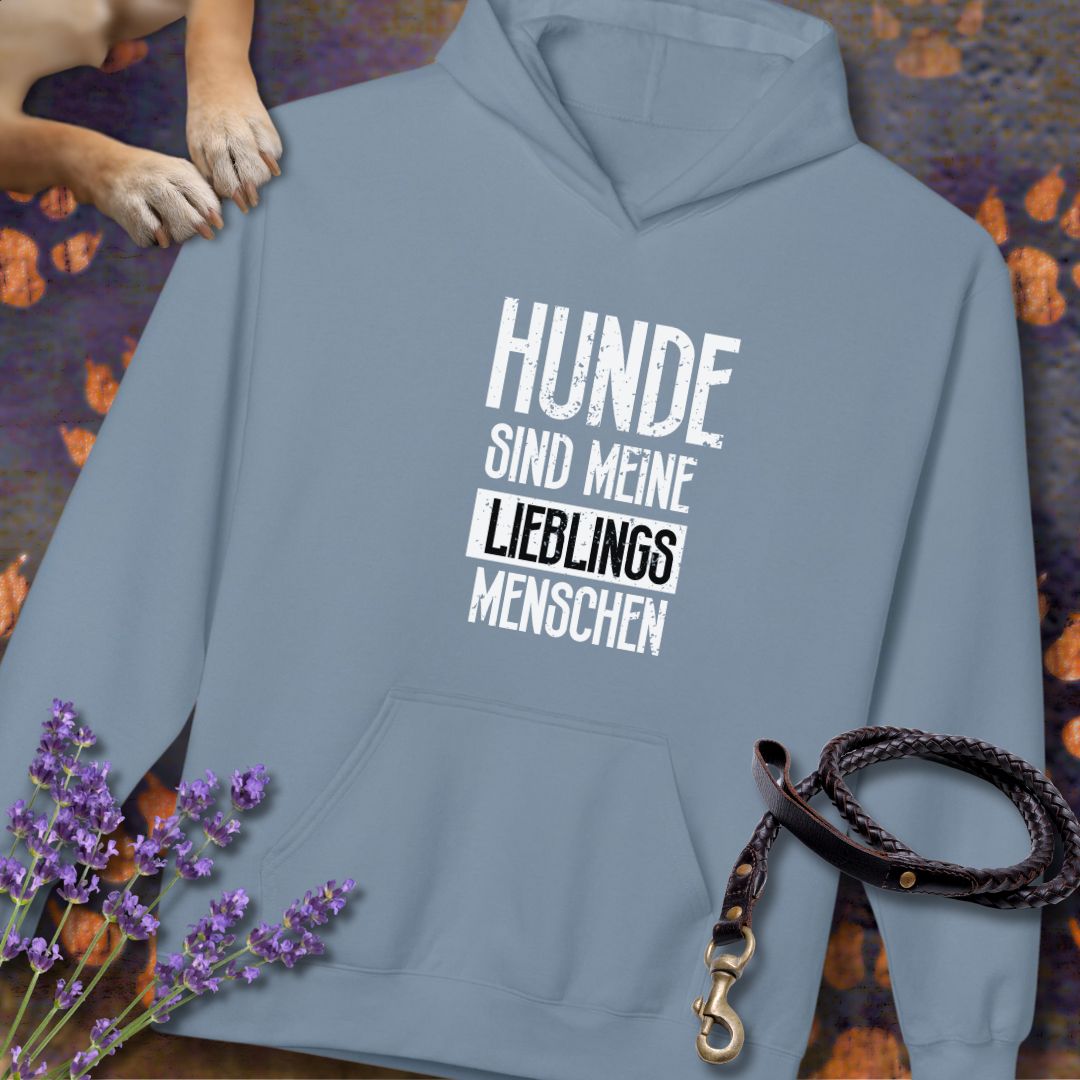 Hunde sind meine Lieblingsmenschen - Unisex Modern Fit Hoodie