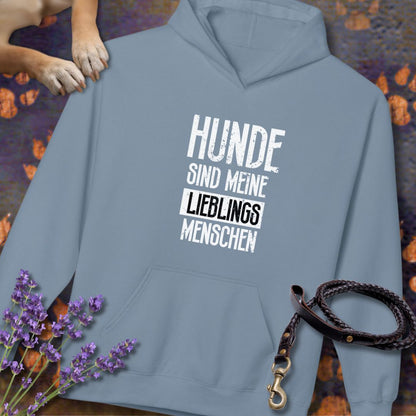 Hunde sind meine Lieblingsmenschen - Unisex Modern Fit Hoodie