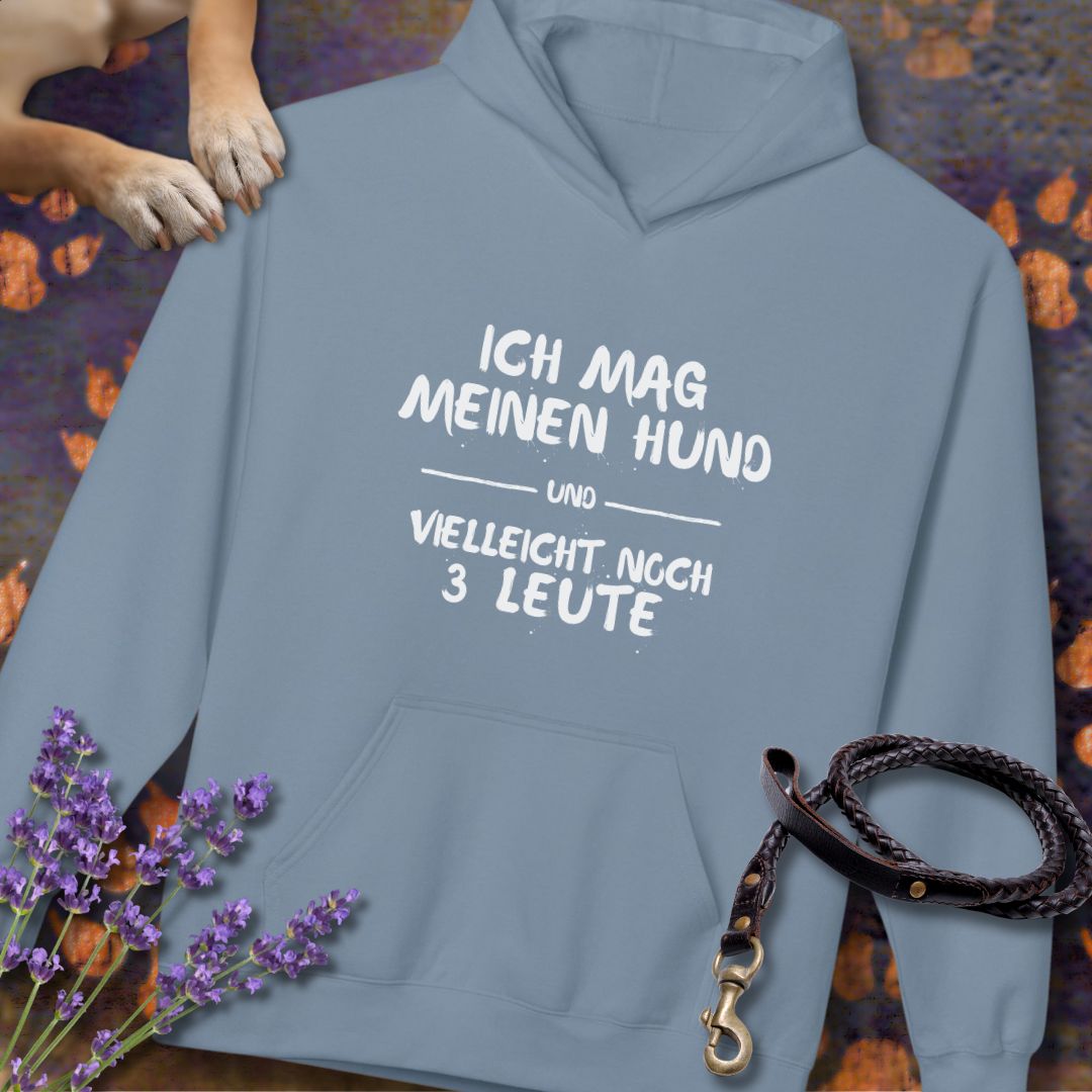 Ich mag meinen Hund - Unisex Modern Fit Hoodie
