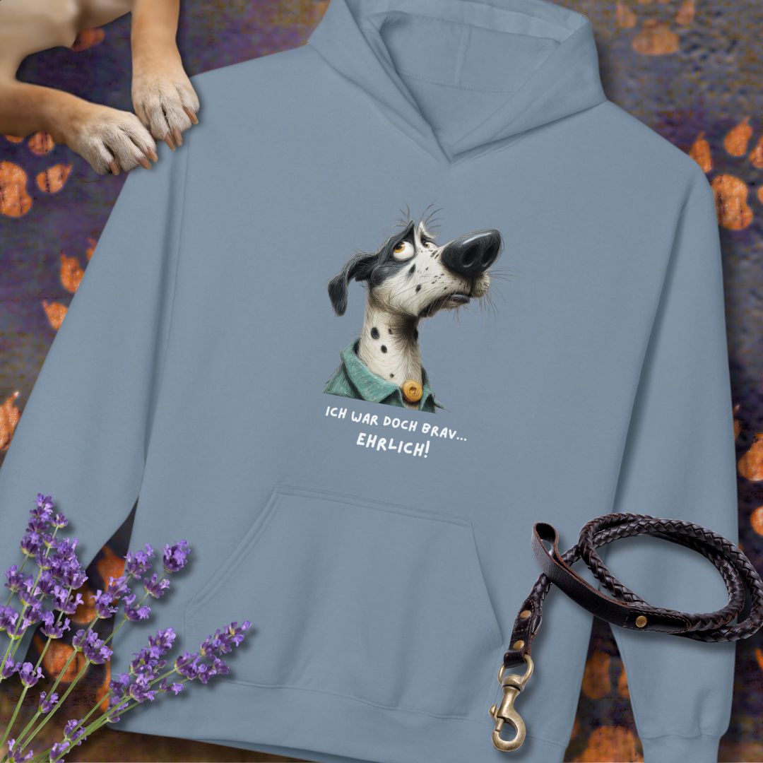 Ich war doch brav - Unisex Modern Fit Hoodie