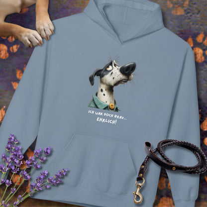 Ich war doch brav - Unisex Modern Fit Hoodie