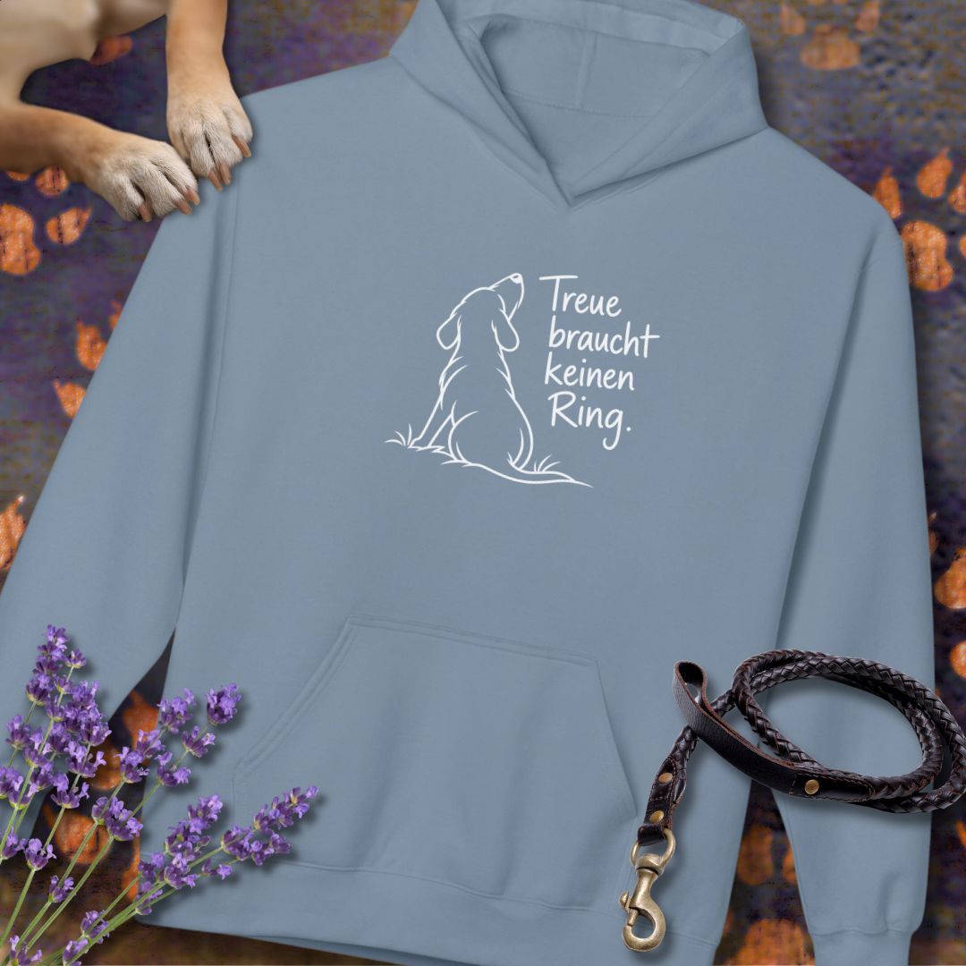 Treue braucht keinen Ring - Unisex Modern Fit Hoodie