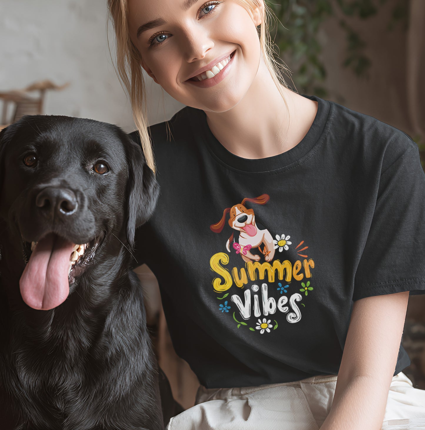 Summer Vibes - T-Shirt des Monats Juni - Classic Fit - Bequemer Klassiker