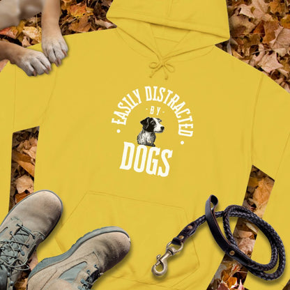 Easily Distracted by Dogs - Unisex Classic Fit Hoodie