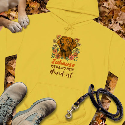 Zuhause ist da wo mein Hund ist - Red Fox Labrador - Unisex Classic Fit Hoodie