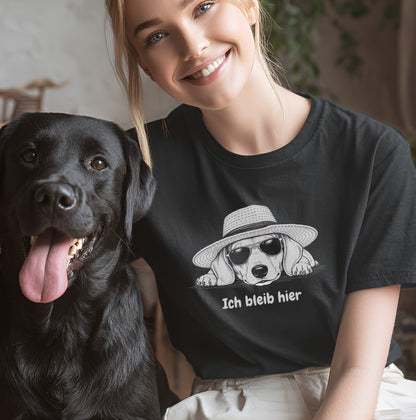 T-Shirt des Monats August - Ich bleib hier - Modern Fit - Weich & Leicht