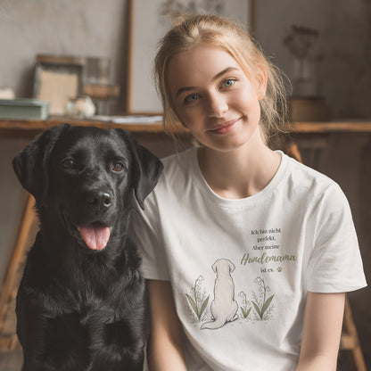 T-Shirt des Monats Mai "Hundemama - leise Liebe" – T-Shirt Unisex Classic Fit - Bequemer Klassiker