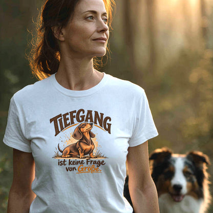 Tiefgang Ist Keine Frage Von Größe - T-Shirt Classic Fit - Bequemer Klassiker