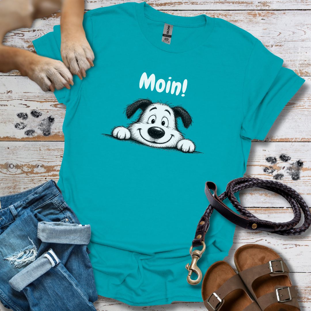 Moin! - T-Shirt Classic Fit - Bequemer Klassiker