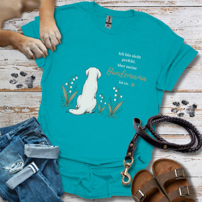 T-Shirt des Monats Mai "Hundemama - leise Liebe" – T-Shirt Classic Fit - Bequemer Klassiker