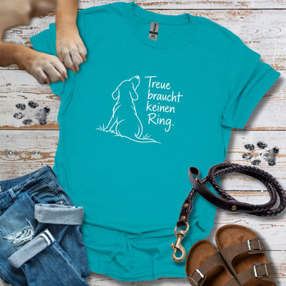 Treue braucht keinen Ring - T-Shirt Classic Fit - Bequemer Klassiker