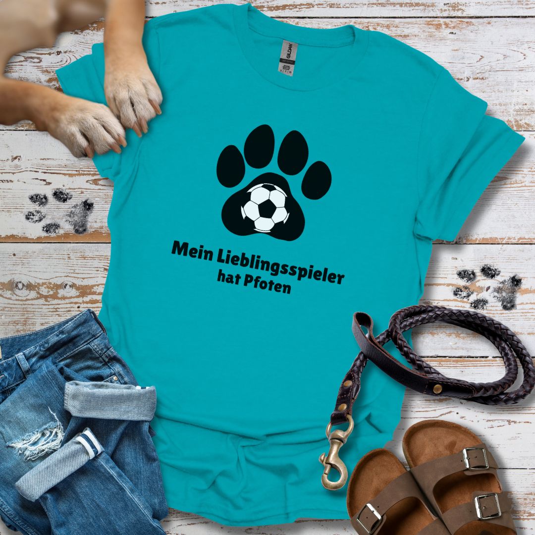 Mein Lieblingsspieler hat Pfoten - WM-Edition - T-Shirt Unisex Classic Fit - Bequemer Klassiker