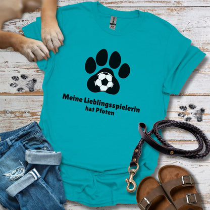 Meine Lieblingsspielerin hat Pfoten - WM-Edition - T-Shirt Unisex Classic Fit - Bequemer Klassiker