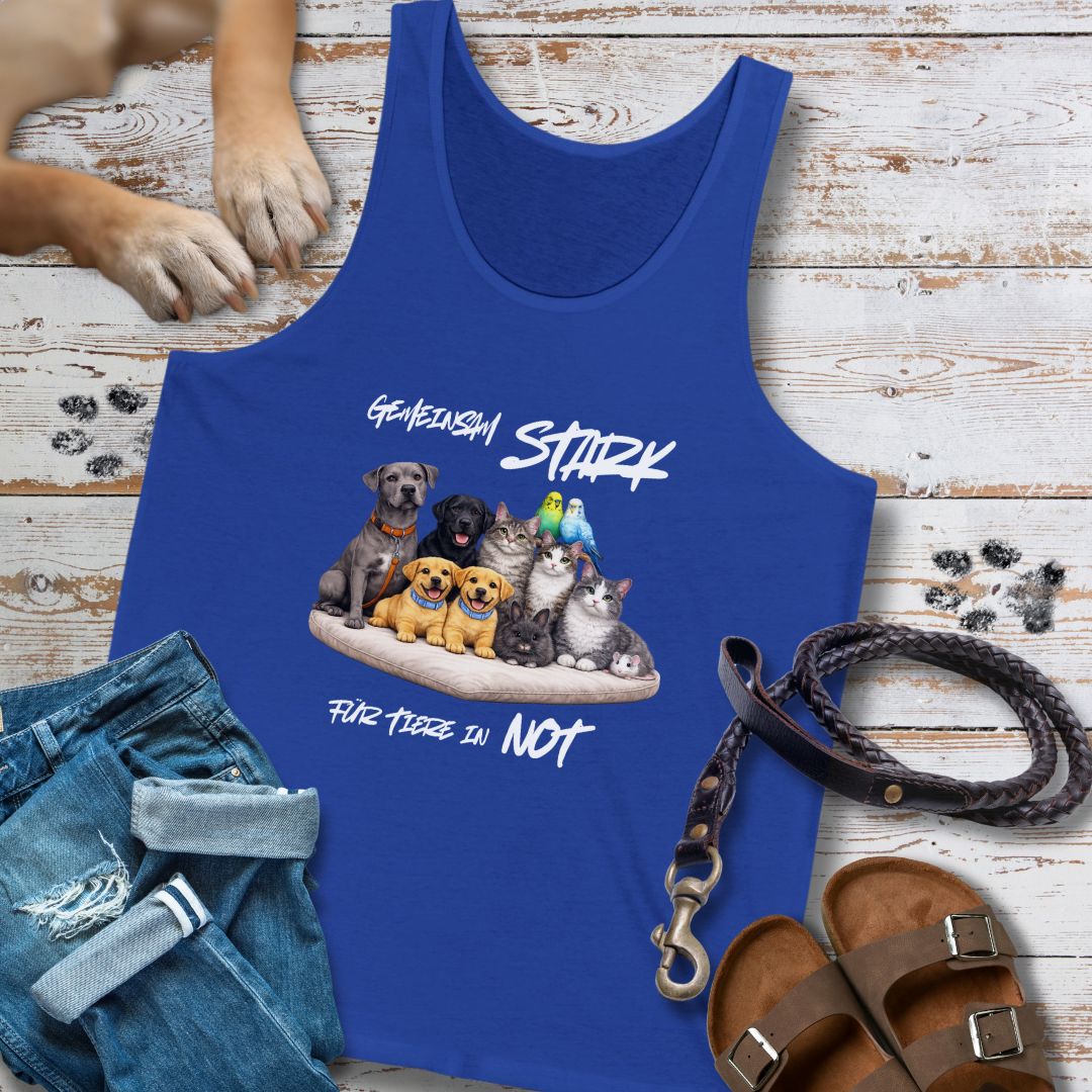 Gemeinsam stark - für Tiere in Not - Unterstützer Tank Top