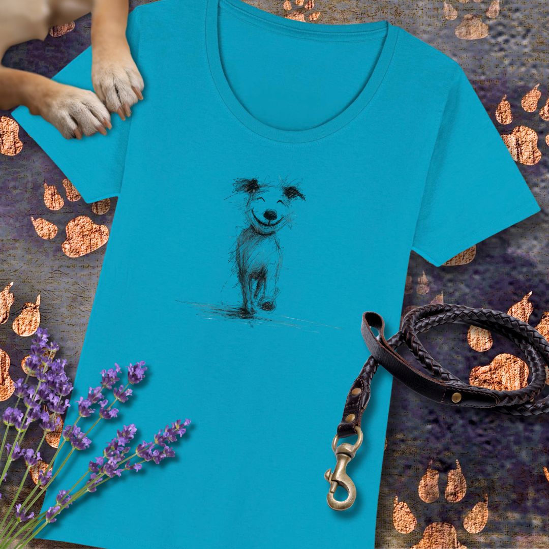 Happiness - Premium Damen T-Shirt - Slim Fit