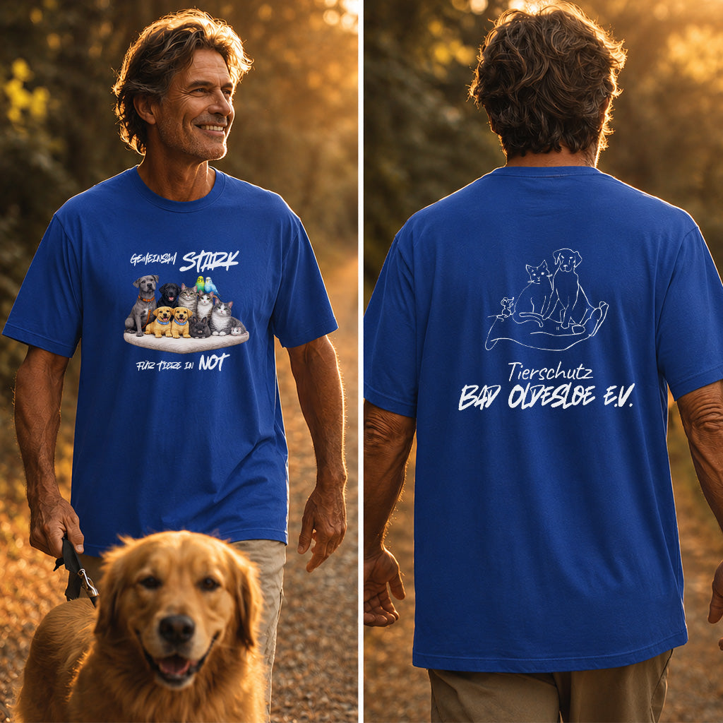 Gemeinsam stark - für Tiere in Not - Unterstützer T-Shirt