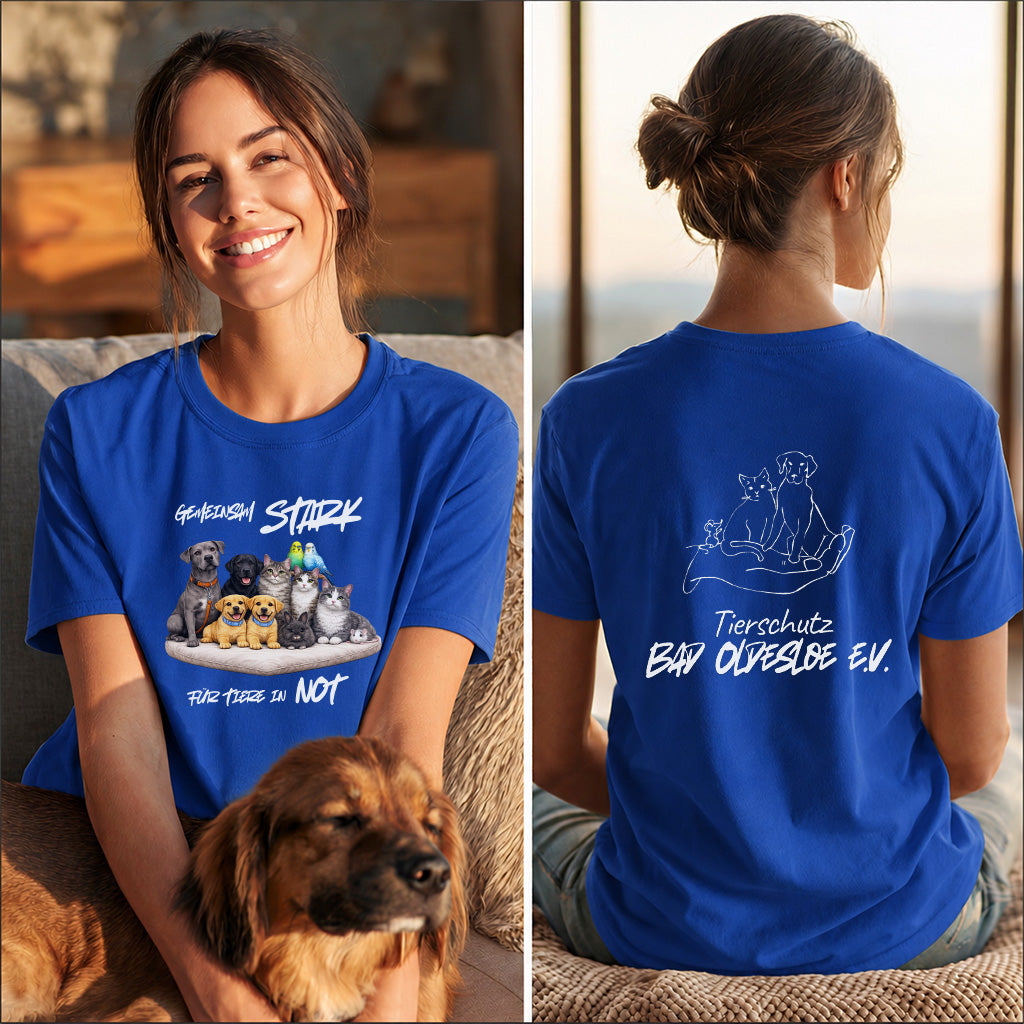 Gemeinsam stark - für Tiere in Not - Unterstützer T-Shirt